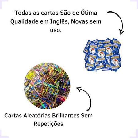 25 Cartas Pokemon Original Sem Repetições Com 01 RARA Brilhante Garantida -  COPAG - Deck de Cartas - Magazine Luiza