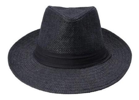 Imagem de 3 Chapeu Panama Palha Sintetica Aba Larga  Moda Tropical