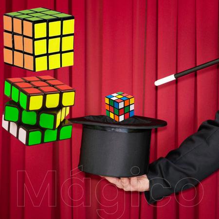 Cubo Mágico - Cuber Pro 3, Mini Cientista Brinquedos - Brinquedos  Educativos e Criativos