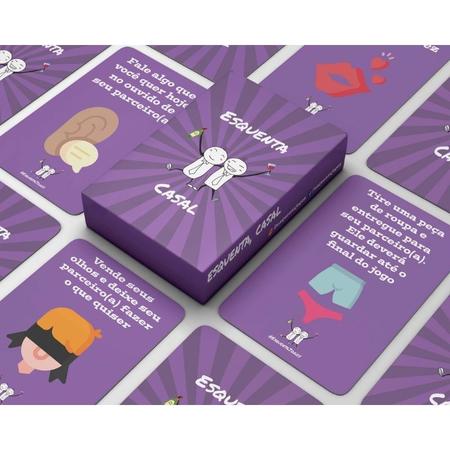 Jogo De Cartas Verdade Ou Desafio Para Casais - Pesadão, Magalu Empresas