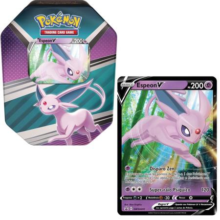 CART LATA EVOLUÇÃO EEVEE SYLVEON/UMBREON/ESPEON - GameMix - R Antônio de  Barros, 1993, Vila Carrão, São Paulo - SP