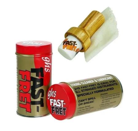 3 Limpadores De Cordas Ghs Fast Fret Imagem de 3 Limpadores De Cordas Ghs Fast Fret