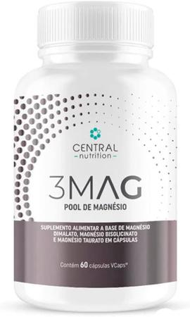 Imagem de 3 Mag Pool De Magnesio 60Caps - Central Nutrition