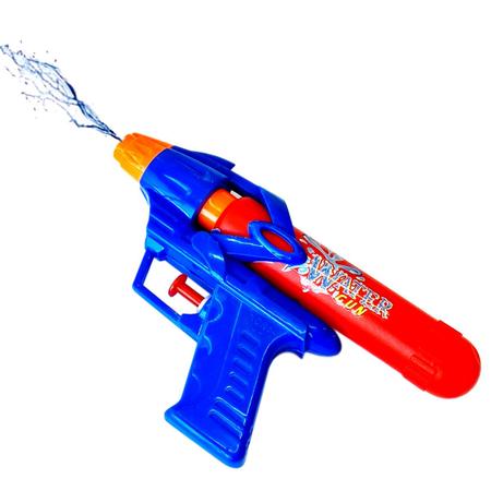 Kit 3 Pistola Arminha Water Gun Lança Água Brinquedo 23cm