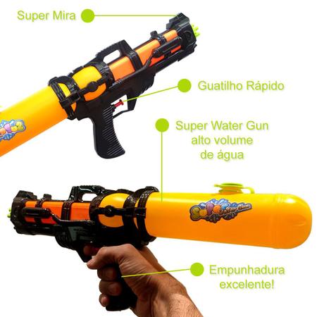 Kit 3 Pistola Arminha Water Gun Lança Água Brinquedo 18cm - Ya Huang Toys -  Lançadores de Água - Magazine Luiza