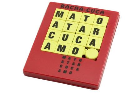 Racha cuca brinquedo jogo quebra cabeça letras infantil - MINI TOYS - Quebra  Cabeça - Magazine Luiza