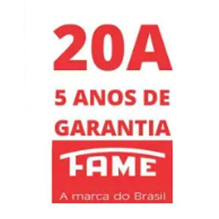 Imagem de 3 tomadas 2p+t 20ap blanc+ fame