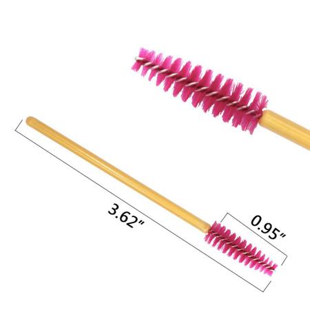 300 Pack Varinhas de rímel a granel pincéis descartáveis para extensões Upgrade Eye Lash Wand Makeup Tool Kit, Ouro / Rosa - myaokue-up Imagem de 300 Pack Varinhas de rímel a granel pincéis descartáveis para extensões Upgrade Eye Lash Wand Makeup Tool Kit, Ouro / Rosa