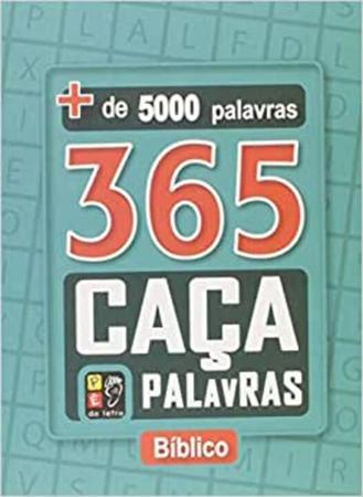 Pack 10 Livros  365 Caça Palavras Bíblico