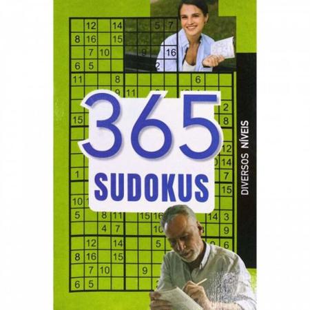 Imagem de 365 Sudokus - Diversos Niveis - PE DA LETRA