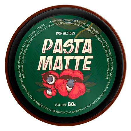 Imagem de 3X Pasta Cabelo Fiber Cream Guaraná Calico Jack Don Alcides