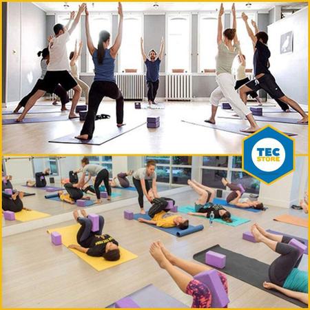 Imagem de 4 Blocos Eva Yoga Studio Pilates Rpg Exercicios Fisioterapia