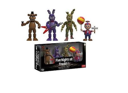 Boneco Five Nights At Freddy Withered Foxy Bonnie Springtrap