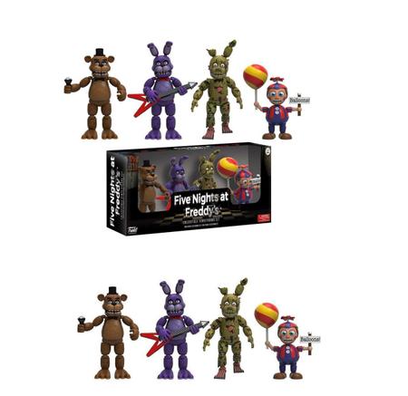 Boneco Five Nights At Freddy Withered Foxy Bonnie Springtrap