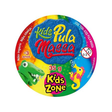 Imagem de 4 Brinquedos Massa De Modelar Kids Massa Pula - Kids Zone