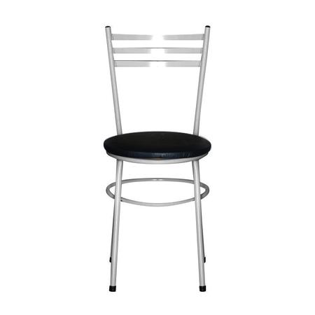 Imagem de 4 Cadeiras Epoxi Prata Para Cozinha