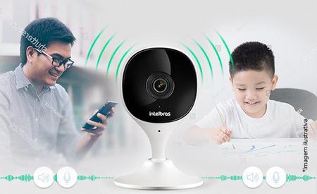 Imagem de 4 Câmeras Ip Wi-fi Full Hd Imx C Mibo Intelbras + Sd 128gb Ultra