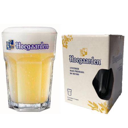 Imagem de 4 Copos de cerveja Hoegaarden 400ml - Embalagem Individual