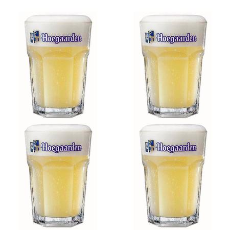 Imagem de 4 Copos de cerveja Hoegaarden 400ml - Embalagem Individual