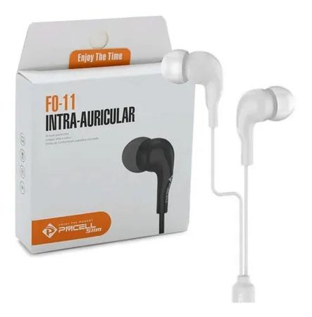 Imagem de 4 Fone De Ouvido Slim Intra-auricular Fo-11 Pmcell