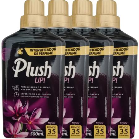 Imagem de 4 Intensificador de Perfume Para Roupas Plush Up 500ml