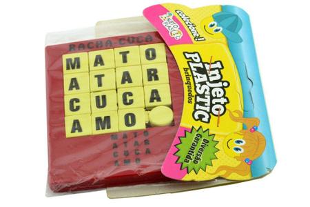 Kit 6 Racha Cuca Brinquedo Prenda Lembrancinha Puzzle Numero - R$ 44,97