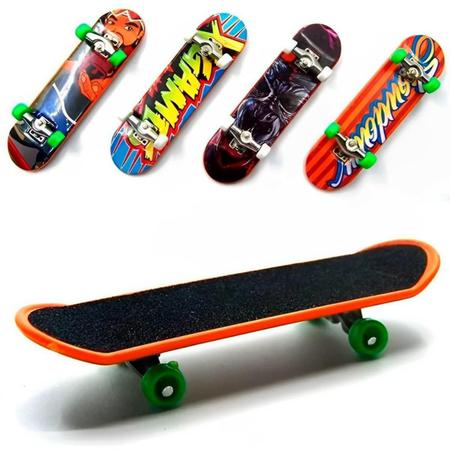 Skate De Dedo Fingerboard C/lixa Brinquedo Infantil Presente