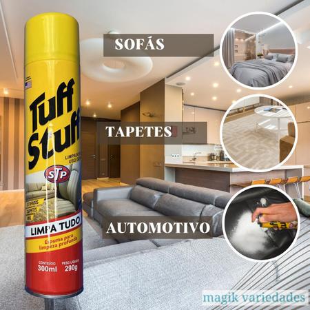 Imagem de 4 Tuff Stuff Espuma Limpeza Bancos Carpetes Painéis Tapetes