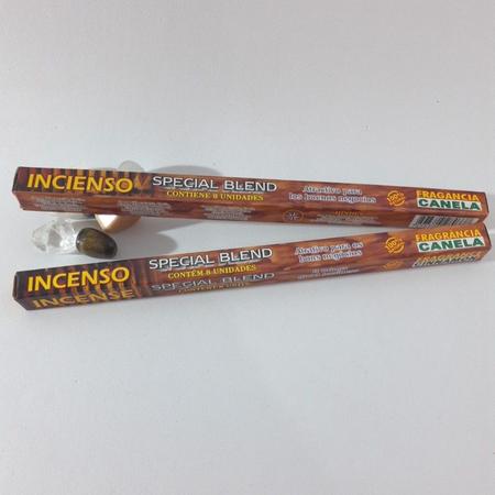 Imagem de 4 Un. Incensos Hindus Special Blend - CANELA  c/8 varetas 100%Natural