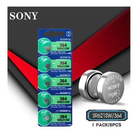 Imagem de 40 Bateria Sony 364 Sr621sw  Original Relógio