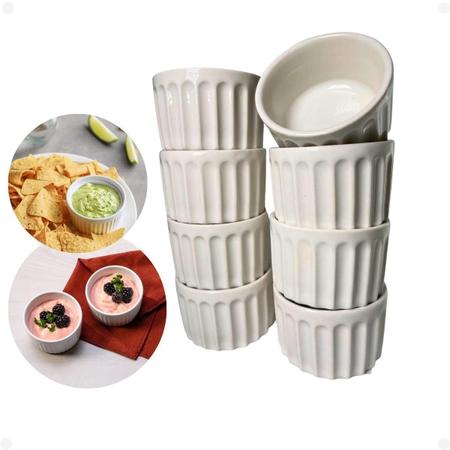 Imagem de 40 Ramekin Porcelana Para Hotéis Restaurantes Delicado Lindo