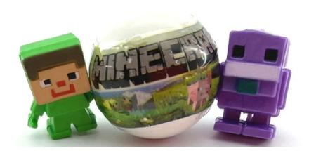 Imagem de 40 un Brinquedos Minecraft Pequeno. Lembrancinhas para festa minecraft. Produto Novo e Lacrado.