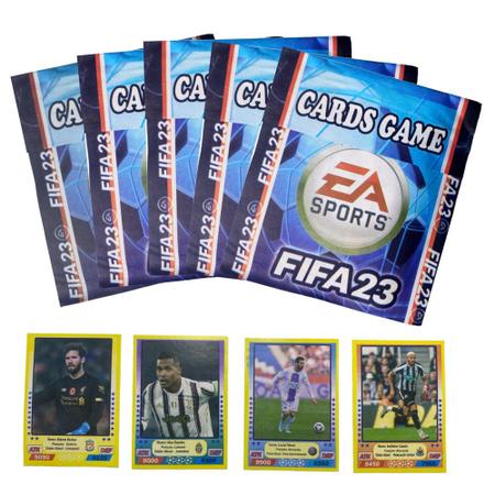 Kit 100 Cards Fifa 23 =25 Pacotes Lançamento Edição Limitada