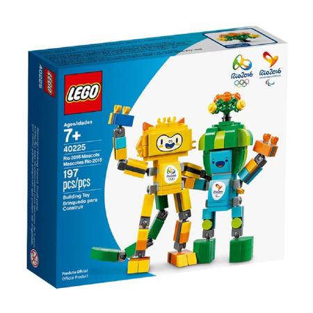 Lego Mascotes Olimpiadas Rio 16 Tom E Vinicius Brinquedos De Montar E Desmontar Magazine Luiza