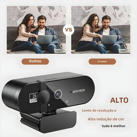 Imagem de 4k 1080p Mini Webcam Full Hd 2k Câmera Usb Com Microfone 30fps Foco Automático Para Pc Laptop