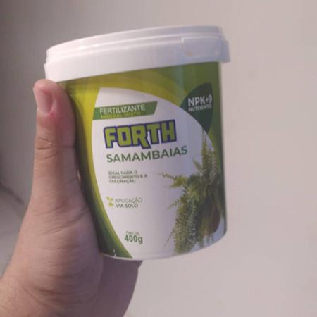 Imagem de 4X Fertilizante Mineral Misto para Samambaias (400g) FORTH