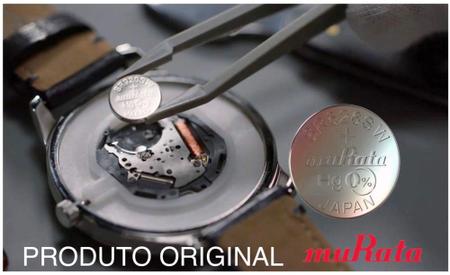 Imagem de 5 Baterias SONY  Murata 321 SR616SW 1.55V Célula de Botão de Relógio de Óxido de Prata