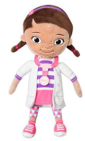 Boneca De Pelúcia Média Menina Doutora Brinquedos - Personagem Do Desenho  Infantil Disney - 28 Centímetros De Altura - Long Jump (LJP14182P) em  Promoção na Americanas
