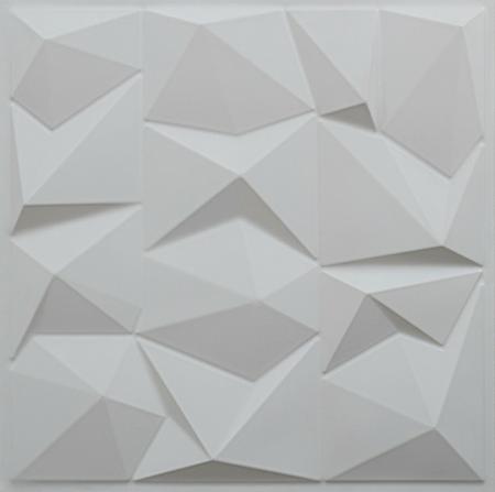 Imagem de 5 Placas de Revestimento 3D Genova PVC 50cm x 50cm