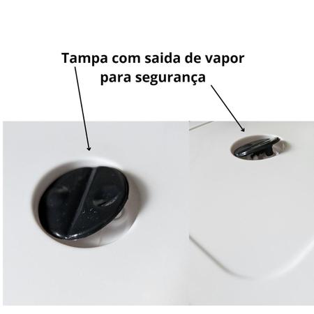 Imagem de 5 Potes Hermético De Armazenamento De Alimentos Com Tampa