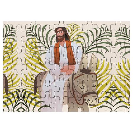 Imagem de 5 Quebra-Cabeças Bíblicos Vol 1 - 60 Peças por Quebra-Cabeça - Maleta Exclusiva