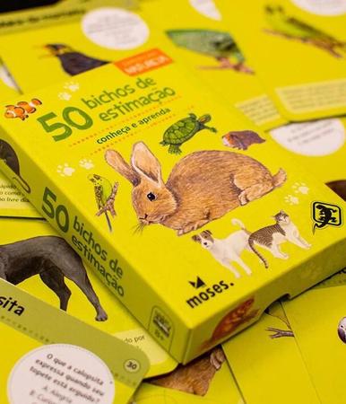 50 Bichos De Estimação - Jogo de Cartas - Galápagos Jogos - Livros de Games  - Magazine Luiza