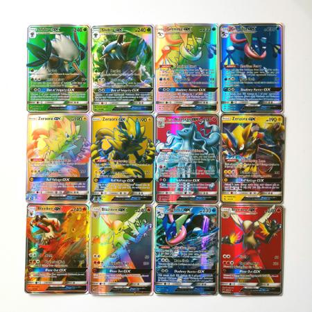 Lote 50 Cartas Pokémon Vmax V Gx Em Português Cartas Brilhantes Sem Repetir  - TechBrasil