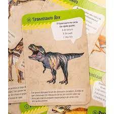 50 Dinossauros Jogo de Cartas Educativos. - Galápagos - Deck de Cartas -  Magazine Luiza