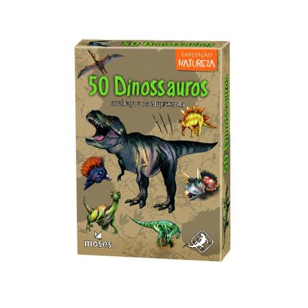 50 Dinossauros - Jogo de Cartas - Galápagos - Galápagos Jogos - Deck de  Cartas - Magazine Luiza