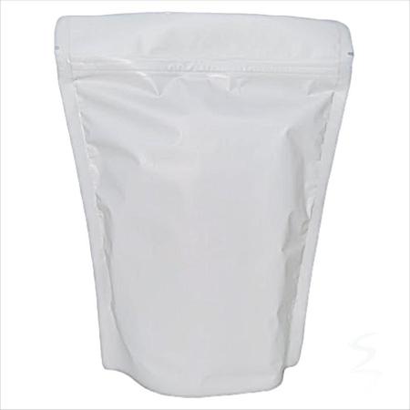 50 Embalagens Sacos Stand Up Pouch Branco Fosco Fecho Zip 17x23 - SANDRA EMBALAGENS Imagem de 50 Embalagens Sacos Stand Up Pouch Branco Fosco Fecho Zip 17x23