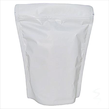 50 Embalagens Sacos Stand Up Pouch Branco Fosco Fecho Zip 17x23 - SANDRA EMBALAGENS Imagem de 50 Embalagens Sacos Stand Up Pouch Branco Fosco Fecho Zip 17x23