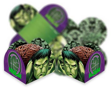 Imagem de 50 Forminhas para doces Incrivel Hulk / festa decoração