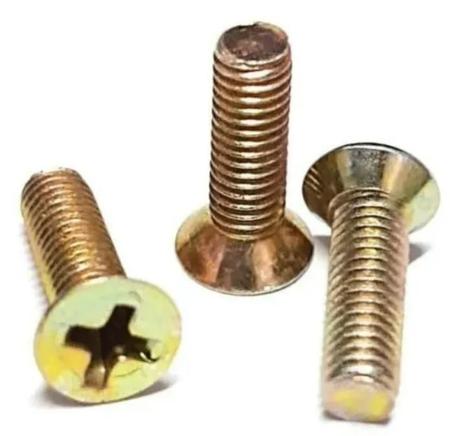 50 Pç Parafuso Máquina Cabeça Chata Phillips M5 5mm x 10mm - Ciser Imagem de 50 Pç Parafuso Máquina Cabeça Chata Phillips M5 5mm x 10mm
