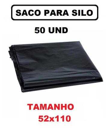 50 Sacos Silo 52x110cm Pcte Com 50 Und - MAGAZINE LIMEIRA Imagem de 50 Sacos Silo 52x110cm Pcte Com 50 Und